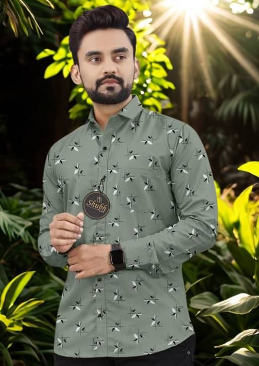 JASHVI Poly Cotton Regular Fit Solids Full Sleeves Men's Casual Shirt - Green ( Pack of 1 )     			JASHVI Poly Cotton Regular Fit Solids Full Sleeves Men's Casual Shirt - Green ( Pack of 1 )