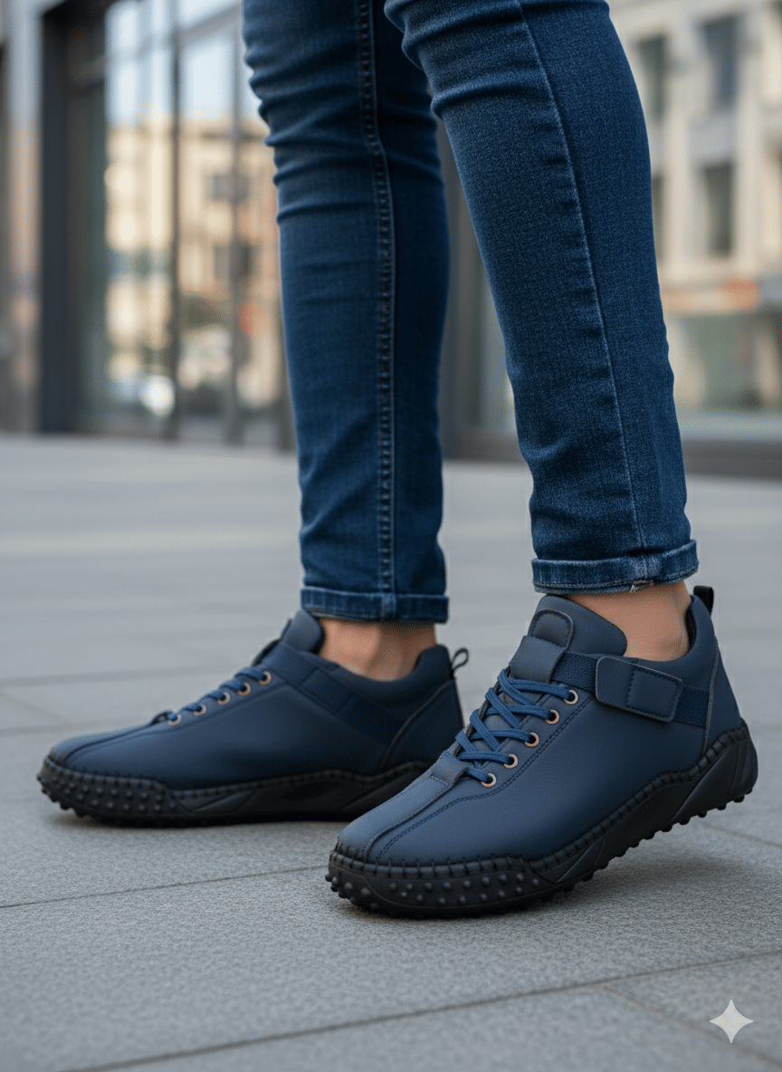     			JK Port Causal sneakers for men Blue Men's Outdoor Shoes