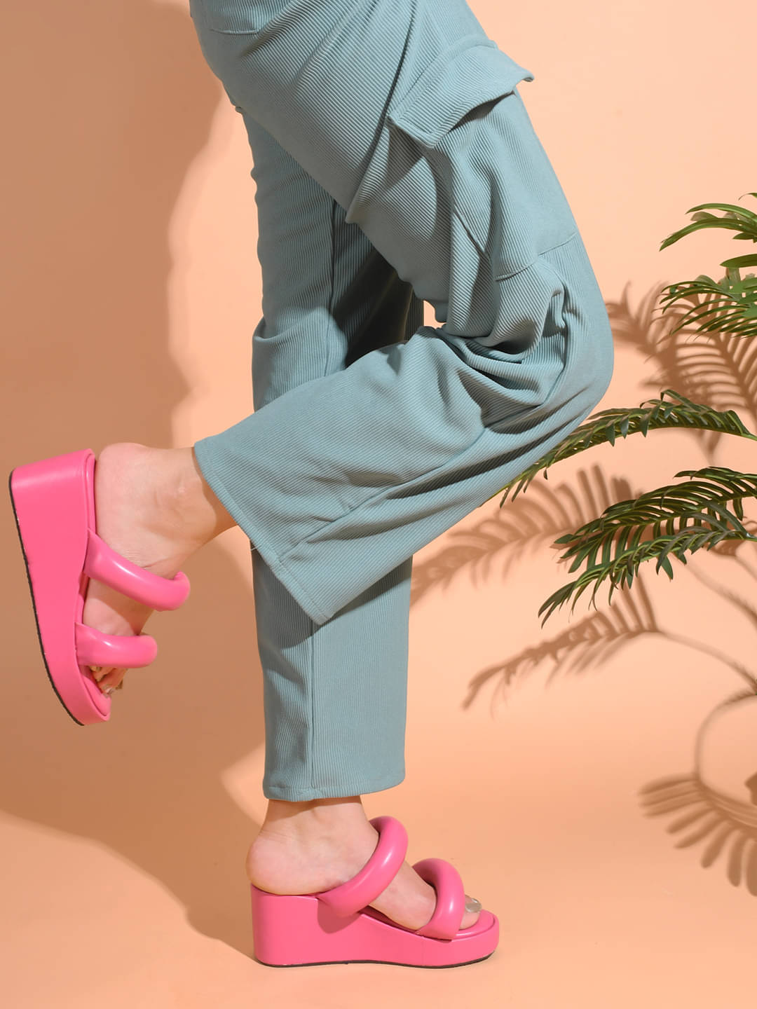     			JM Looks Pink Women's Sandal Heels