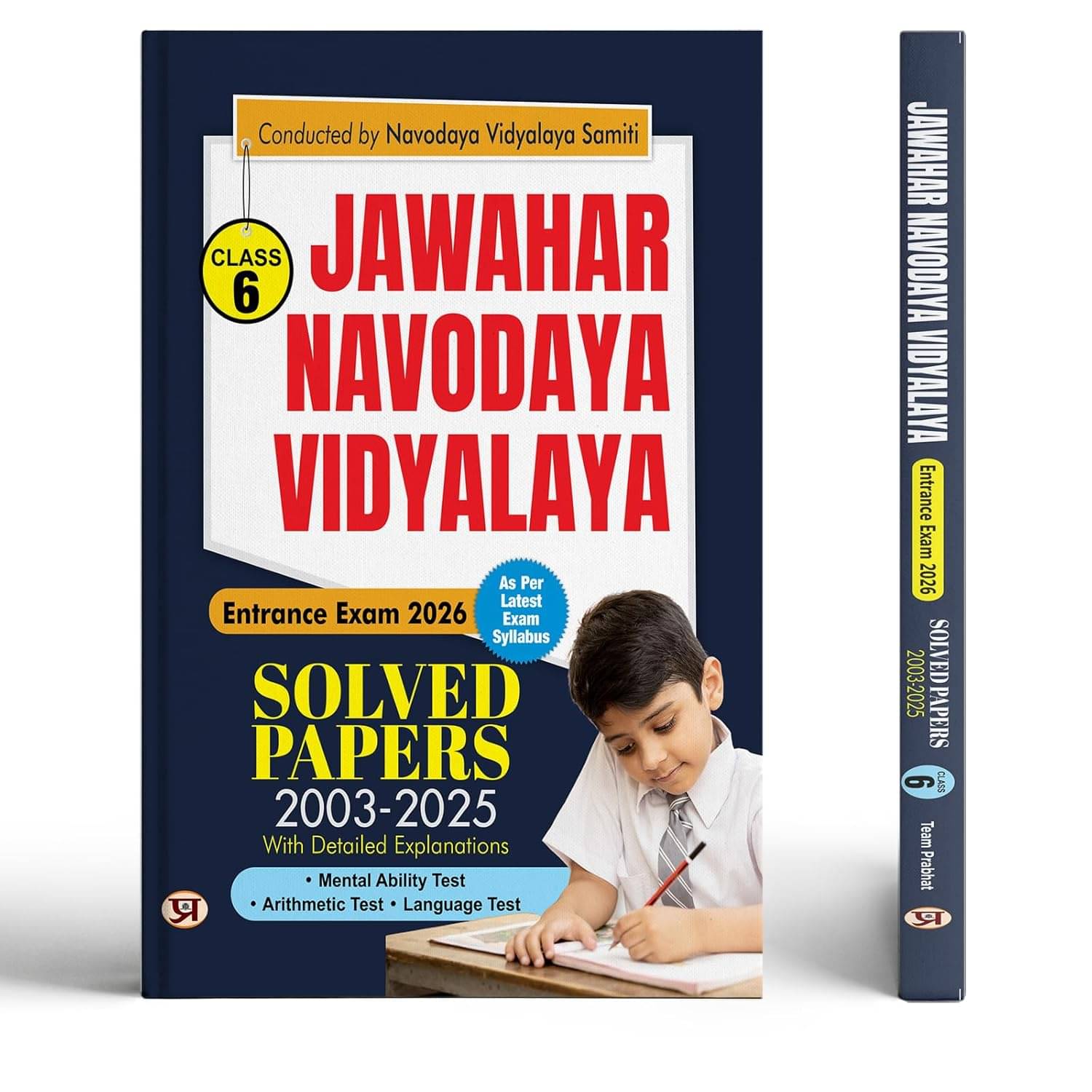 JNV Class 6 Entrance Book 2026 Jawahar Navoda By Team Prabhat JNV Class 6 Entrance Book 2026 Jawahar Navoda By Team Prabhat