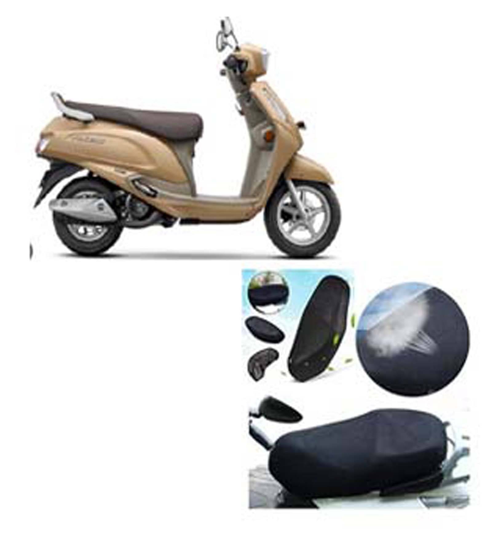     			Jaali Mesh Seat Cove4XL Universal Scooty Seat Cover – Jaali Design, Heat-Proof & Durabler for Scooty – Universal 4XL Size, Cool & Comfy