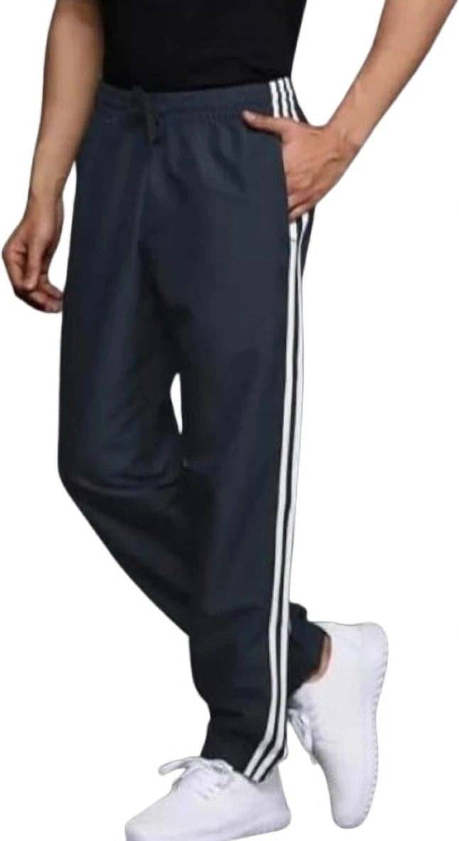    			L Fashion Jeans Black Lycra Men's Trackpants ( Pack of 1 )