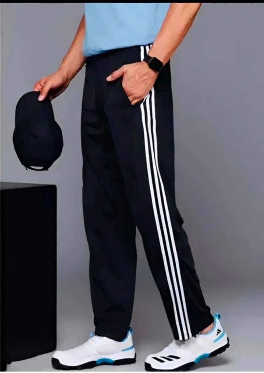     			L Fashion Jeans Black Lycra Men's Trackpants ( Pack of 1 )