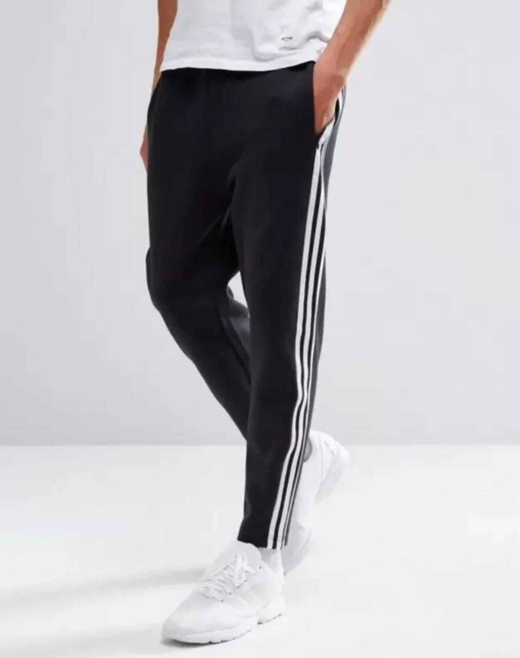     			L Fashion Jeans Black Lycra Men's Trackpants ( Pack of 1 )