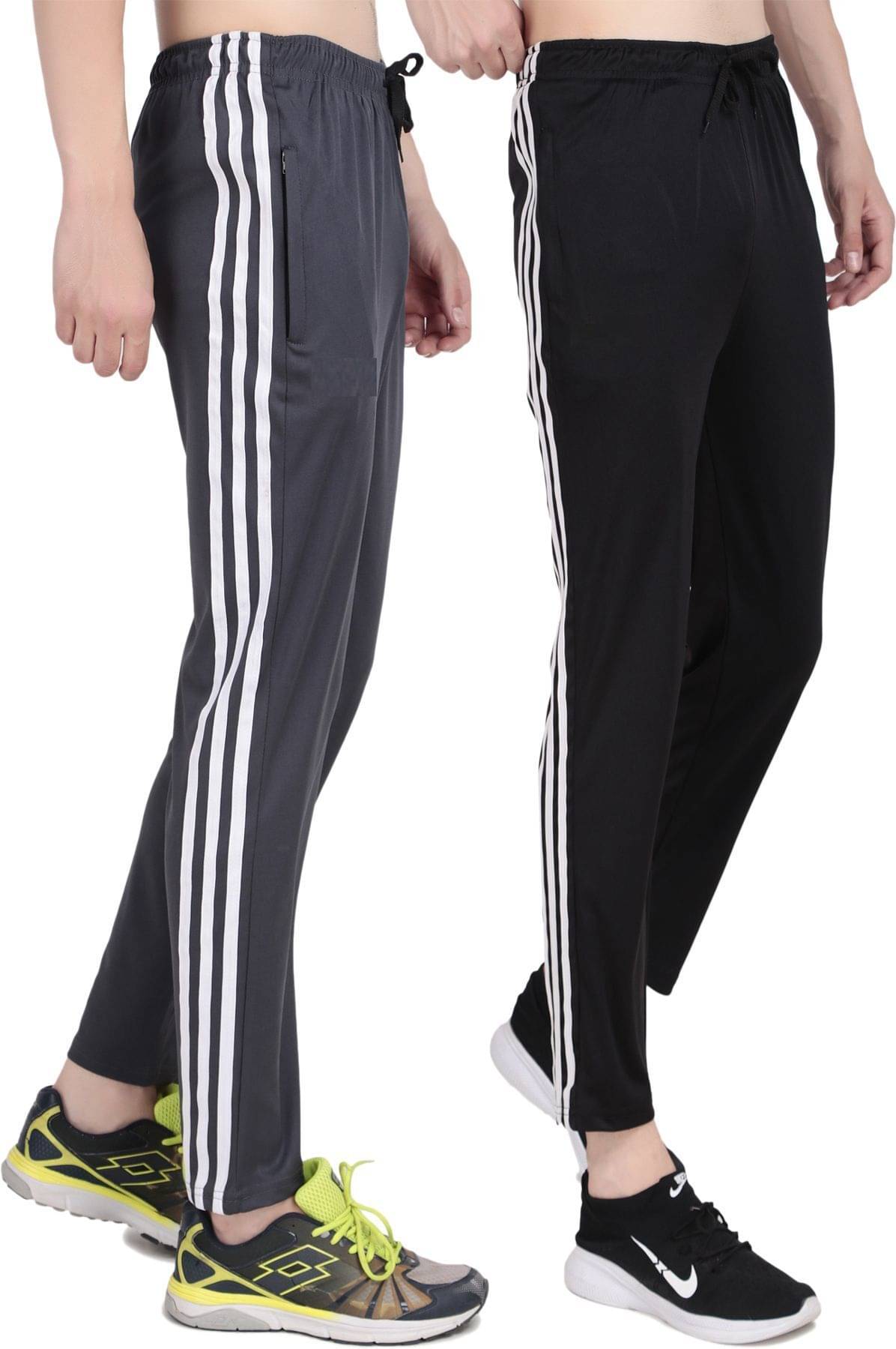     			L Fashion Jeans Black Polyester Men's Trackpants ( Pack of 1 )