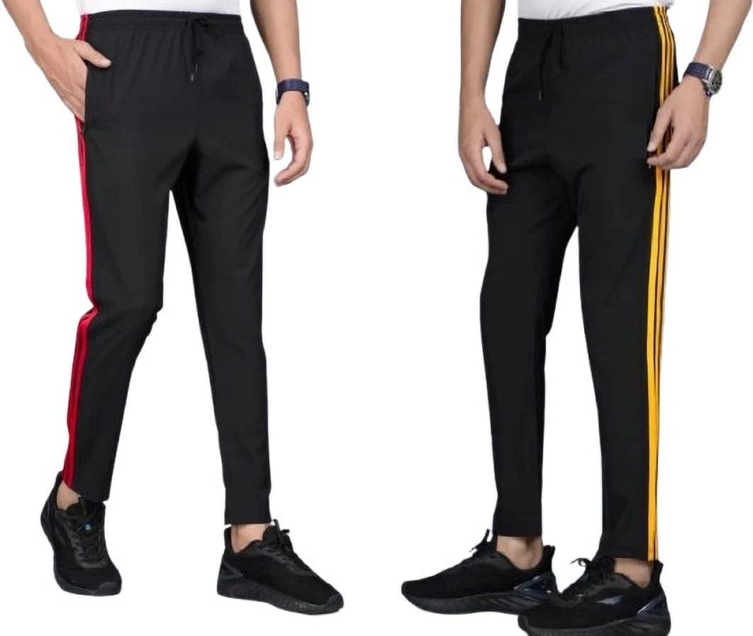     			L Fashion Jeans Black Polyester Men's Trackpants ( Pack of 1 )