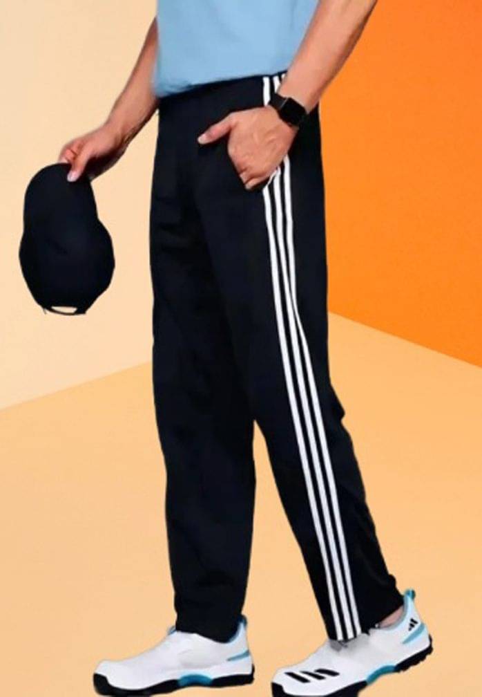     			L Fashion Jeans Black Polyester Men's Trackpants ( Pack of 1 )