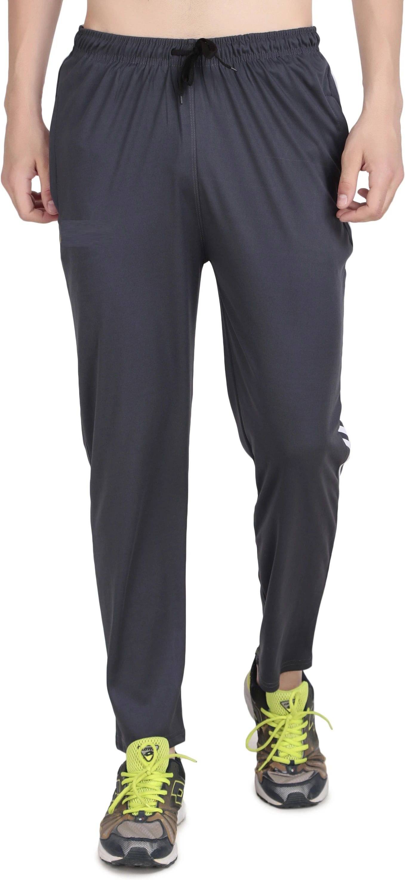     			L Fashion Jeans Grey Lycra Men's Trackpants ( Pack of 1 )