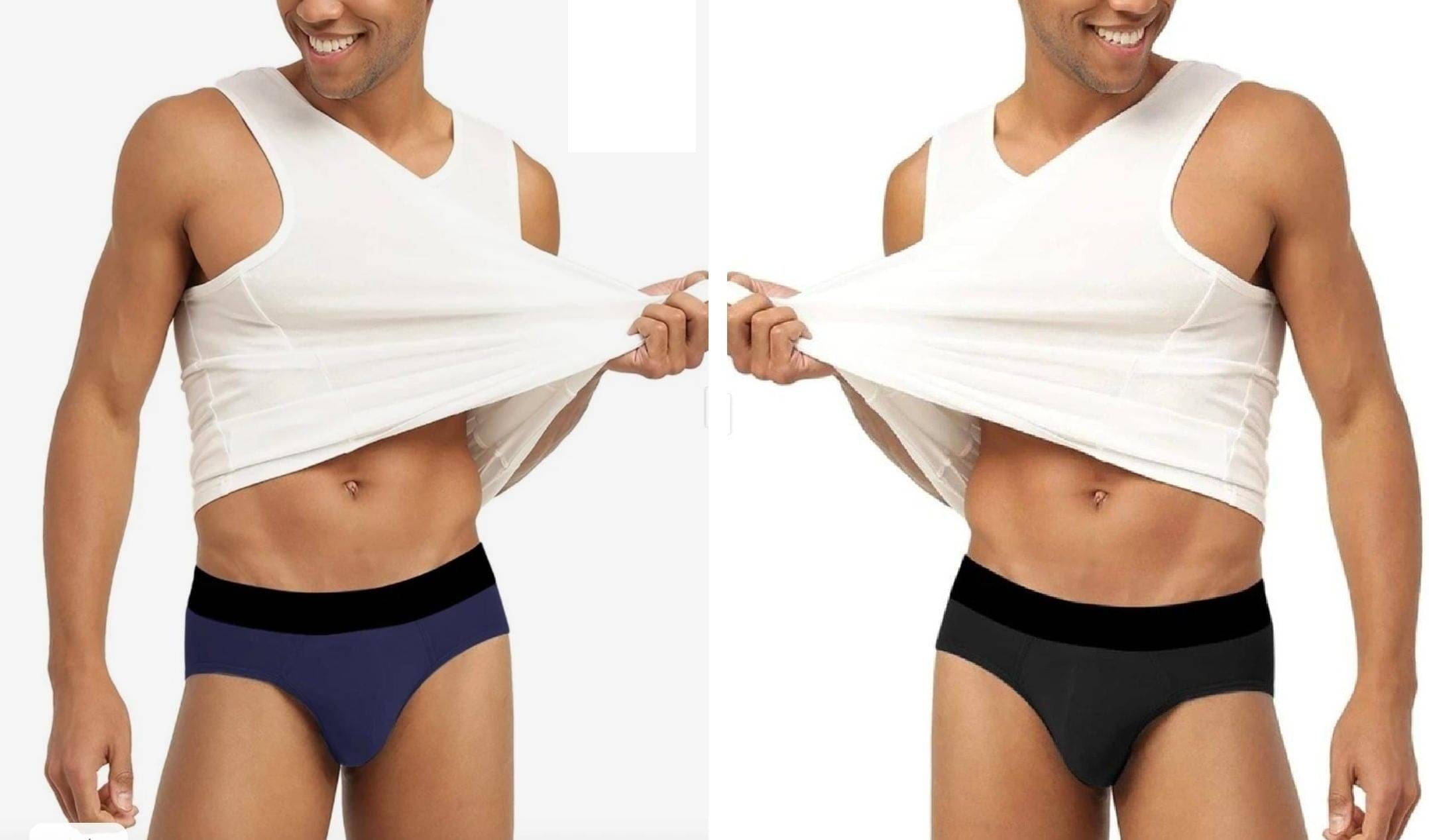 L Fashion Jeans Pack of 2 Cotton Blend Briefs For Men's ( Multicolor2 ) L Fashion Jeans Pack of 2 Cotton Blend Briefs For Men's ( Multicolor2 )