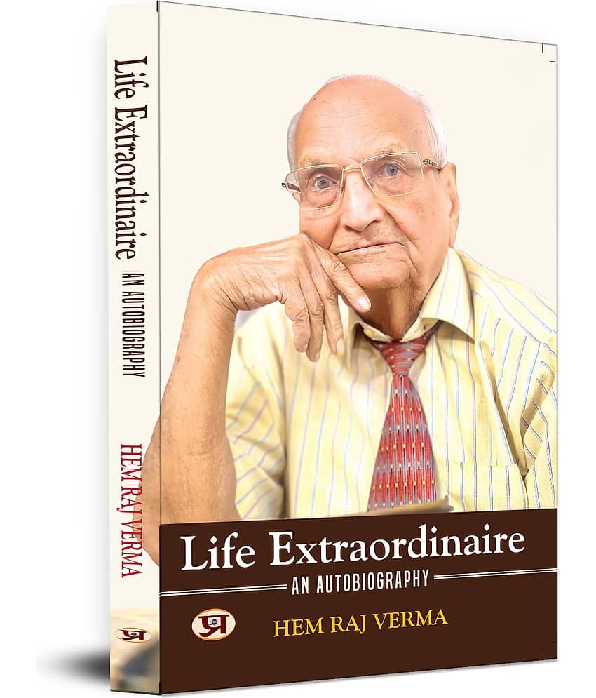 Life Extraordinaire: An Autobiography By Hem Raj Verma - Stationery | Buy online on ZillyBuy