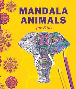     			Mandala Animals For Kids Tear Out Sheets (Enh By Namaskar Kids