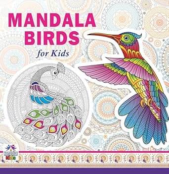     			Mandala Birds For Kids Tear Out Sheets (Enhan By Namaskar Kids