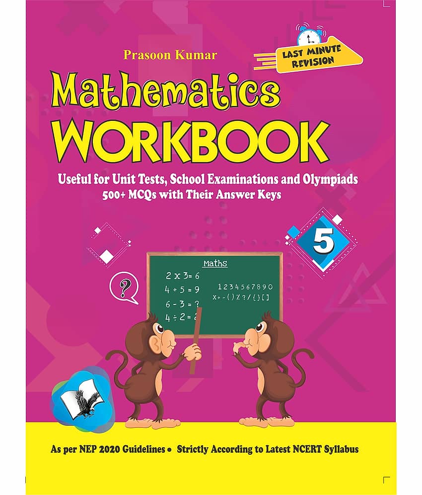 Mathematics Workbook Class 5 By Prasoon Kumar - Stationery | Buy online on ZillyBuy