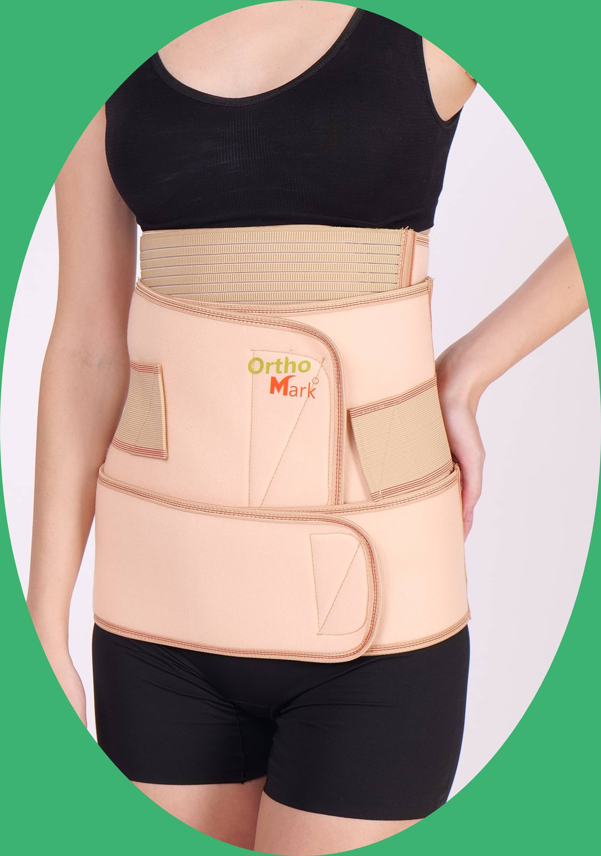     			ORTHO MARK 3in1 Post Pregnancy Belt For Women After Delivery Abdominal Support XL