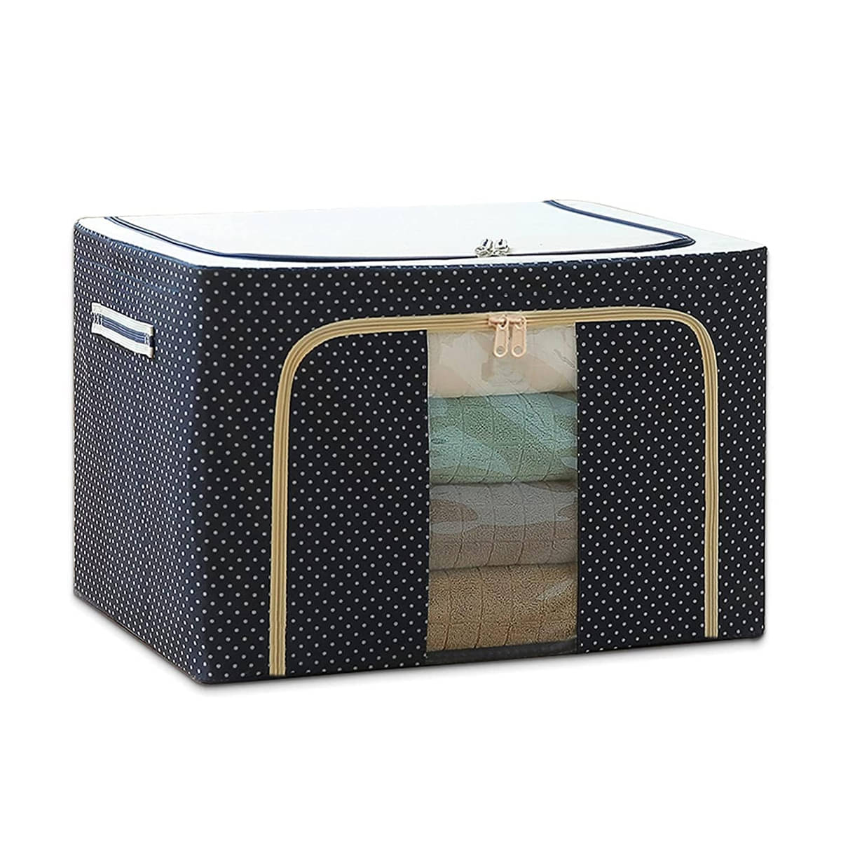     			PRIMIYARA 66 Litre Large Capacity Storage Bag for Clothes, Blankets & Organiser