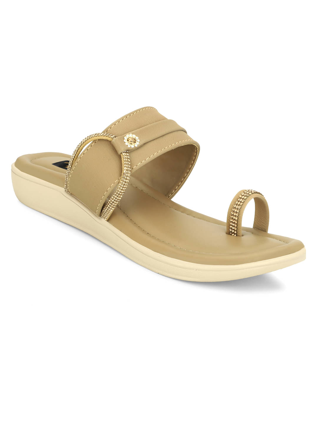     			Rimezs Beige Women's Flats