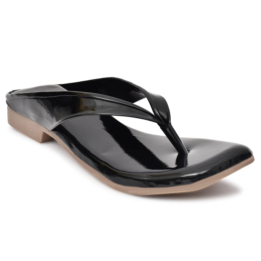     			Rimezs Black Women's Flats