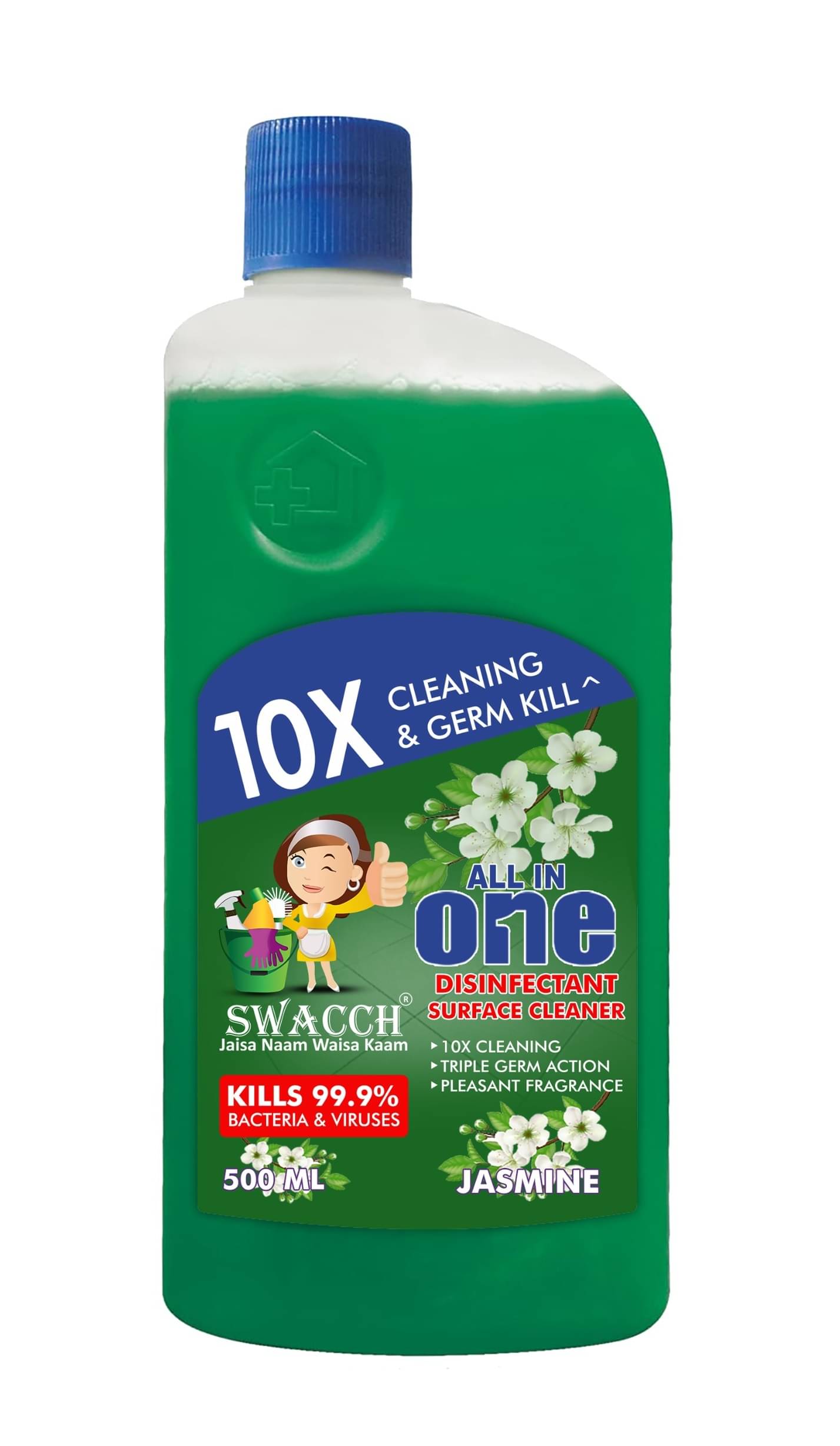     			SWACCH Floor Cleaner Jasmine 500 mL