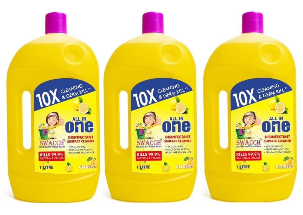     			SWACCH Floor Cleaner Lemon 3 L