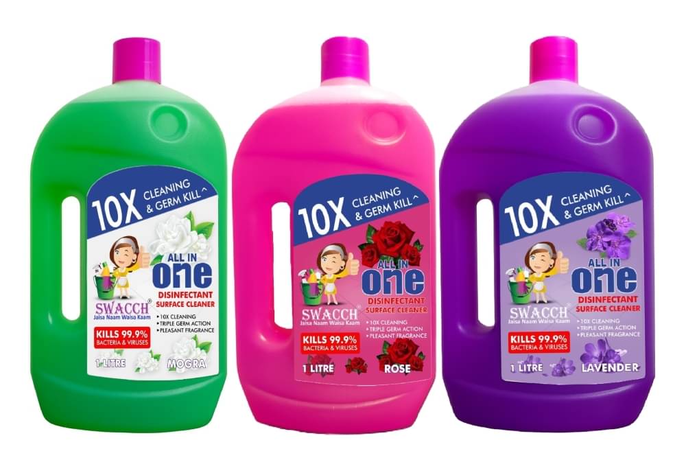     			SWACCH Floor Cleaner Mogra , Rose & Lavender 3000 L