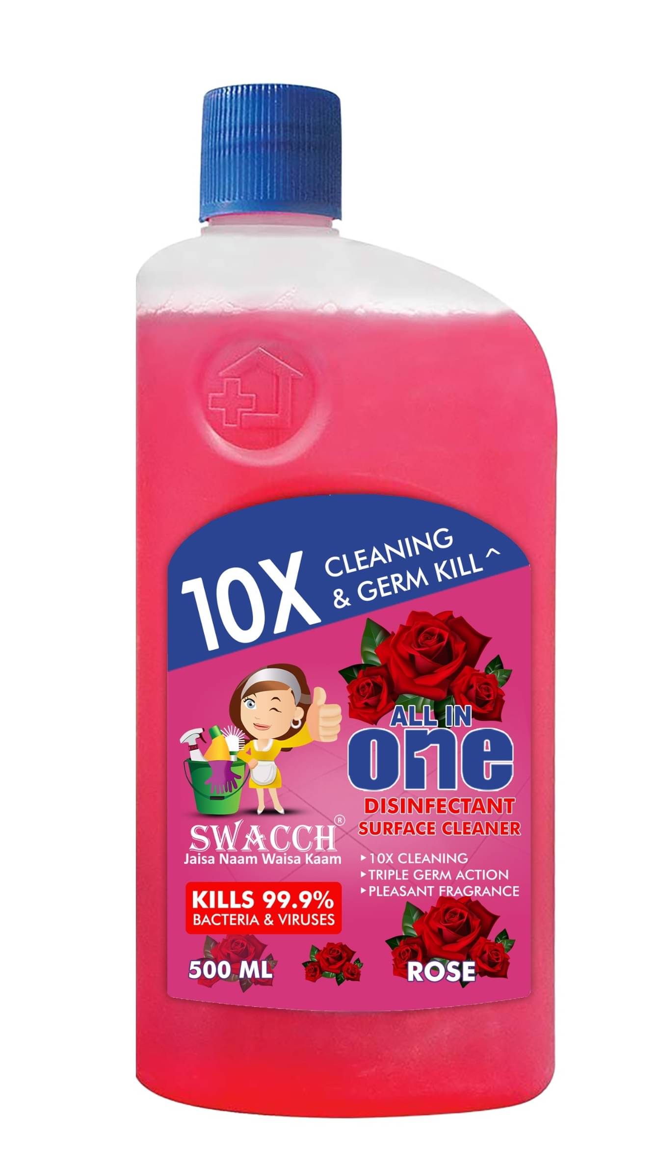     			SWACCH Floor Cleaner Rose 500 mL