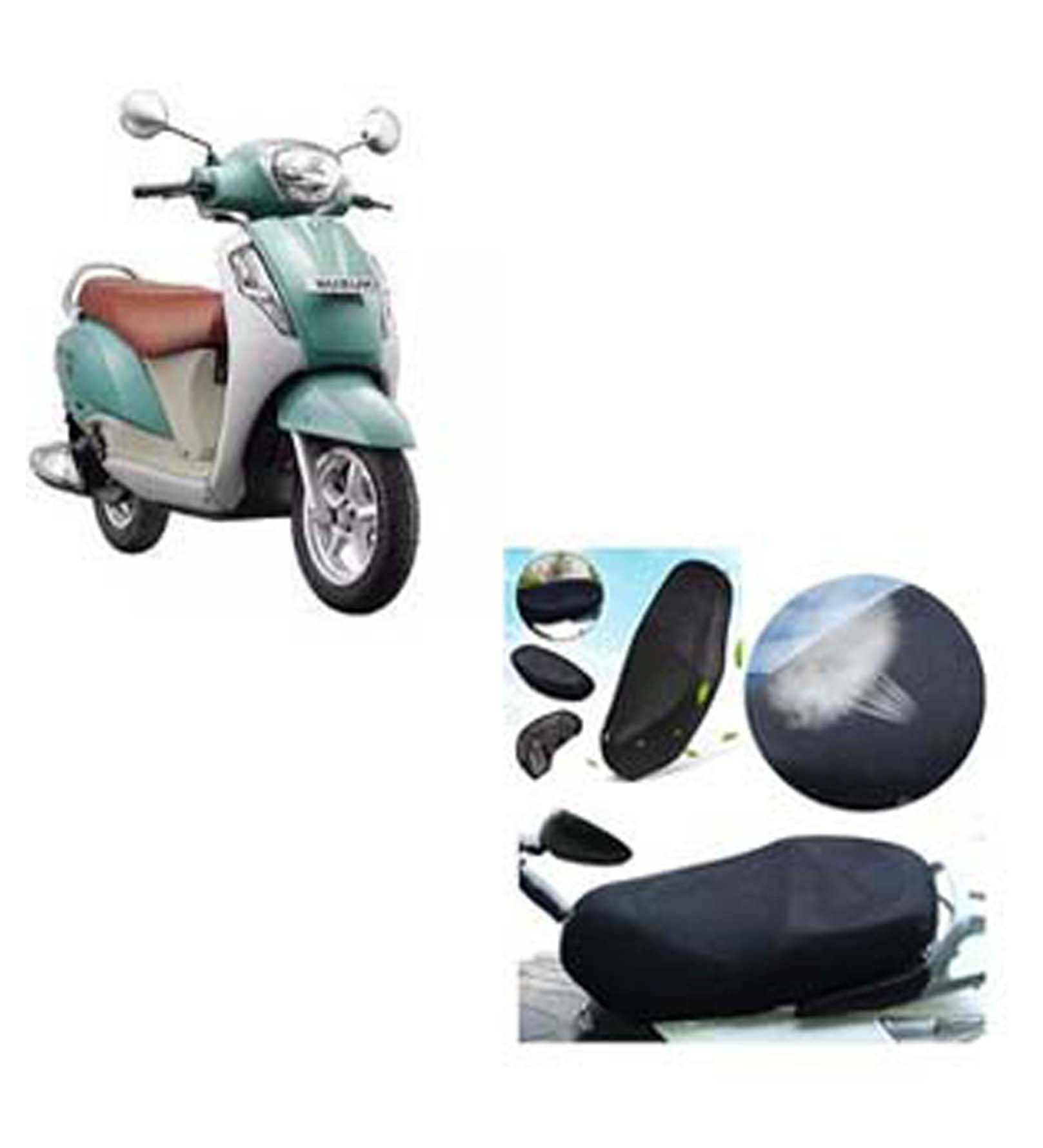     			Scooty Seat Cover 4XL – Jaali Design for Maximum Comfort