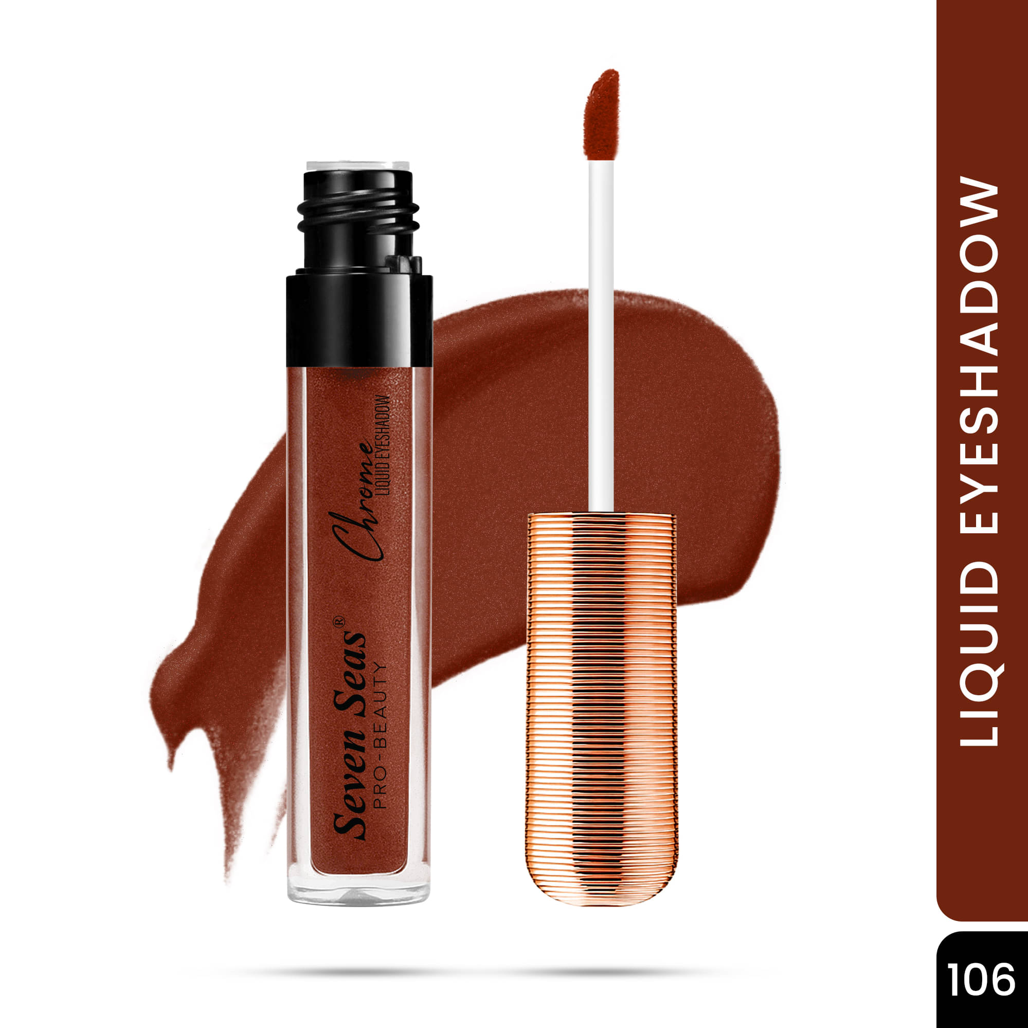     			Seven Seas Brown Multi Finish Liquid Eye Shadow 7