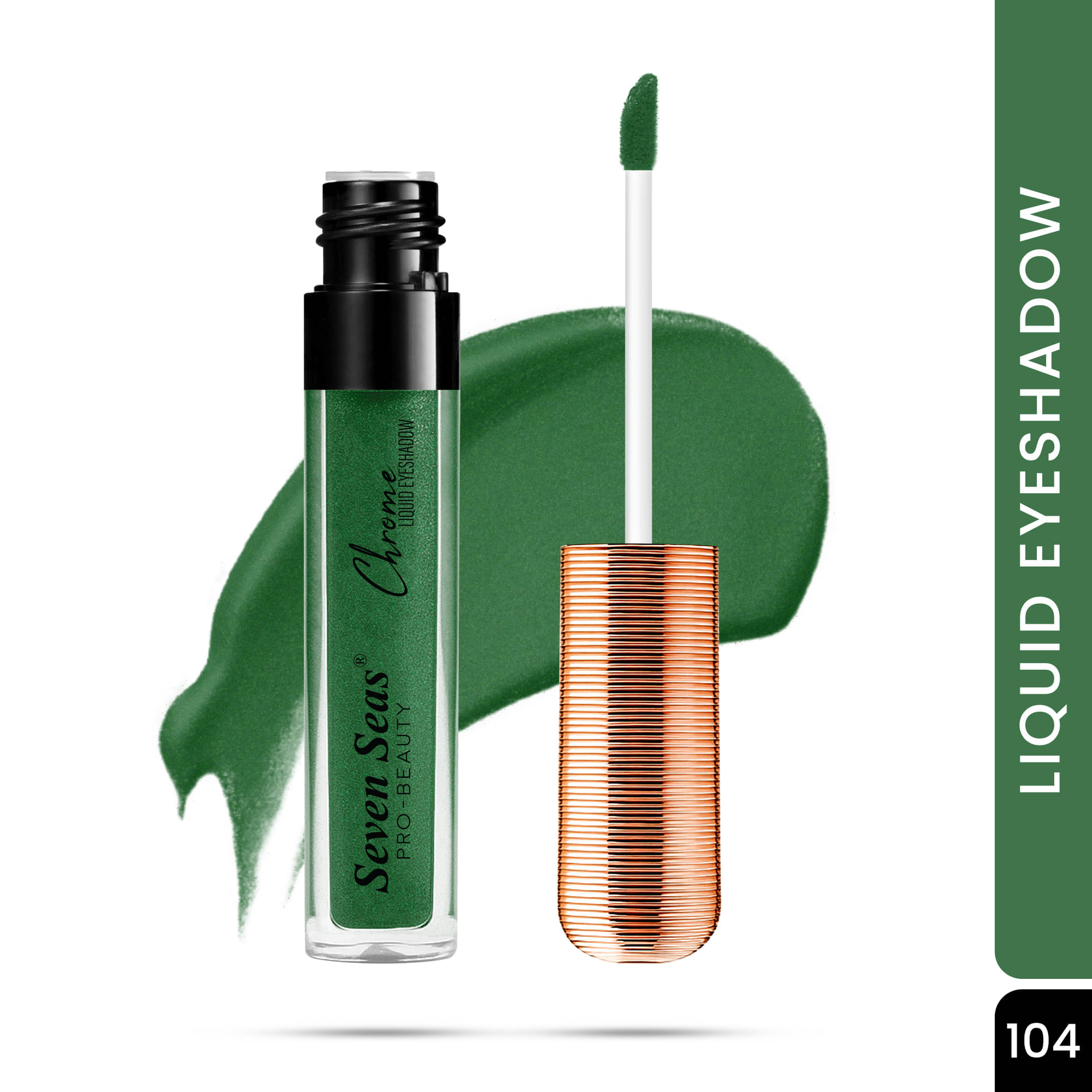     			Seven Seas Green Multi Finish Liquid Eye Shadow 7