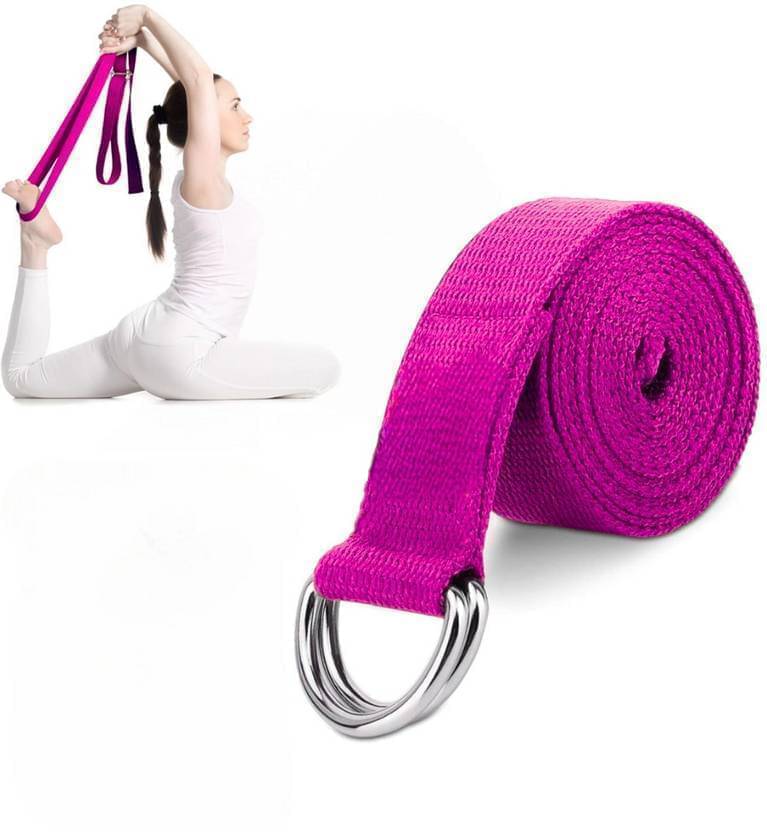 Shopeleven Premium Cotton Yoga Strap – Adjustable Support Belt for Stretching, Pilates & Fitness     			Shopeleven Premium Cotton Yoga Strap – Adjustable Support Belt for Stretching, Pilates & Fitness