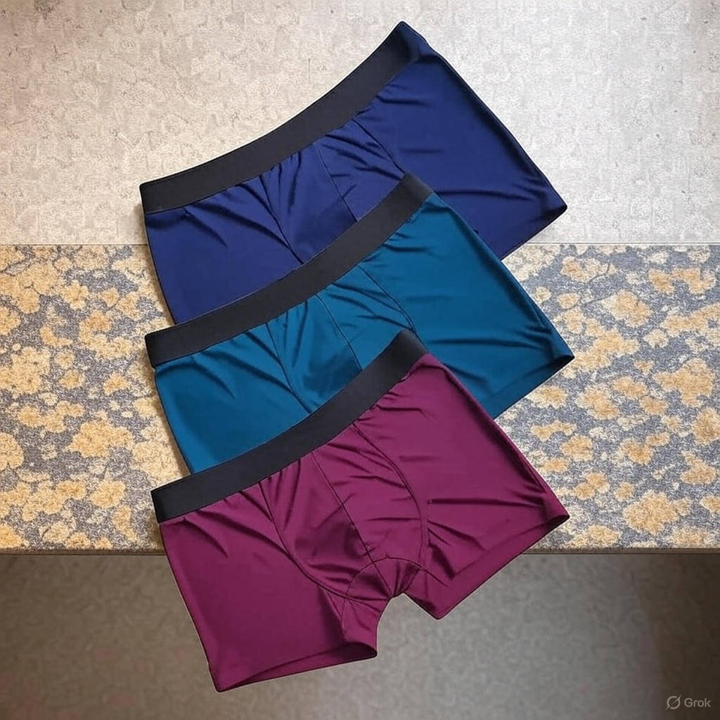 TEHSVA Pack of 3 Cotton Briefs For Men's ( Multicolor )     			TEHSVA Pack of 3 Cotton Briefs For Men's ( Multicolor )