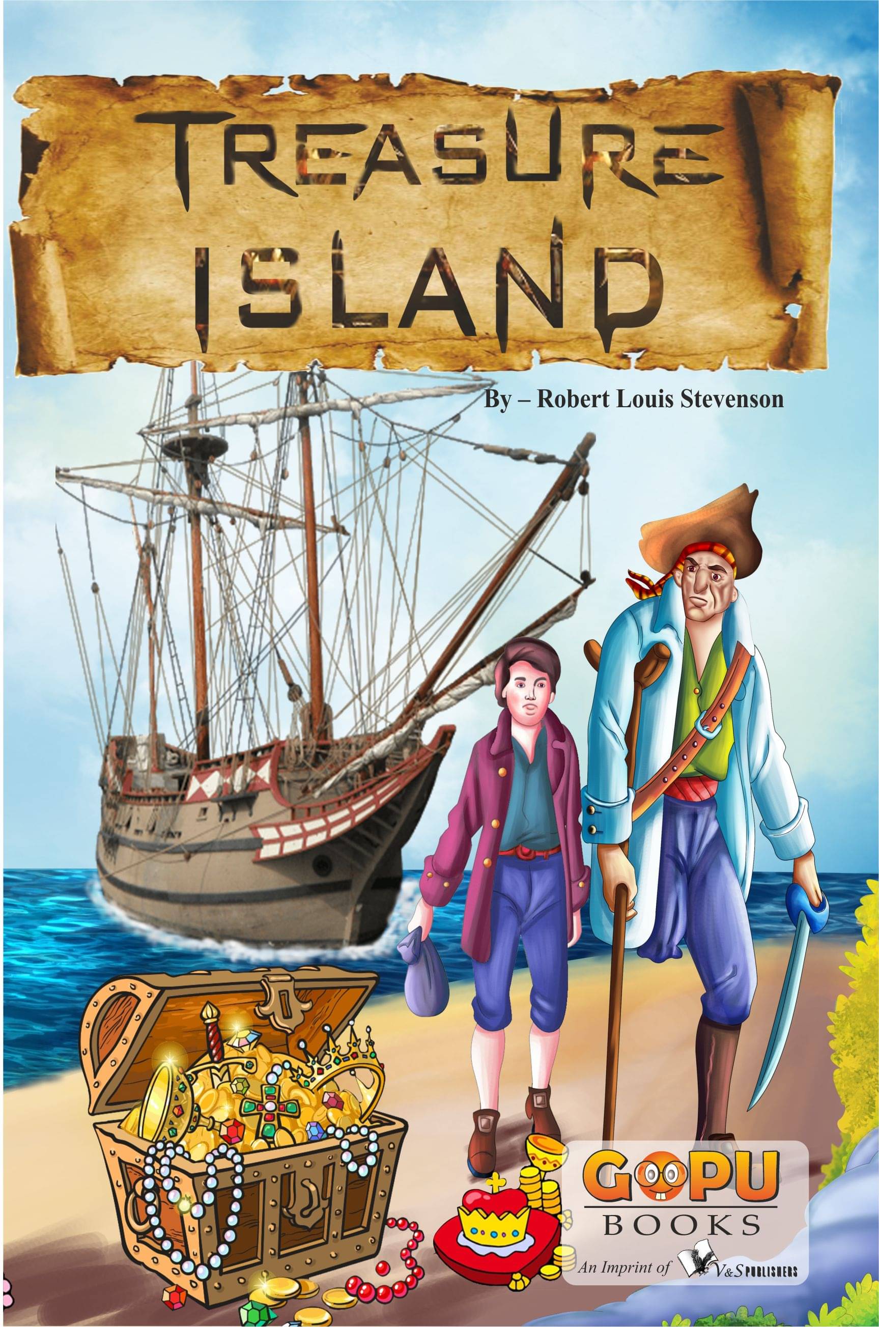     			Treasure Island By Robert Louis Stevenson