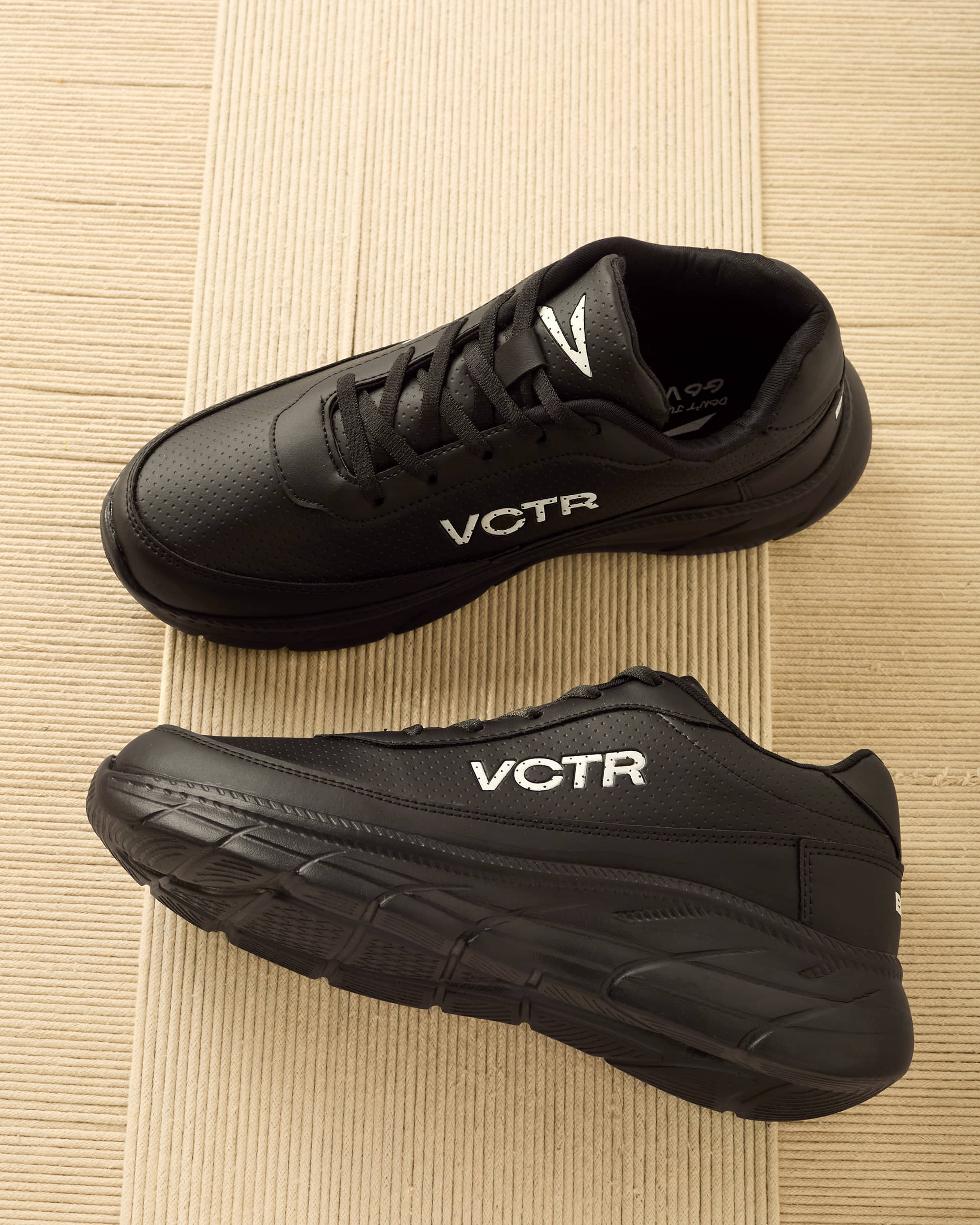 VCTR BossXL BXL01 Black Men's Sports Running Shoes VCTR BossXL BXL01 Black Men's Sports Running Shoes