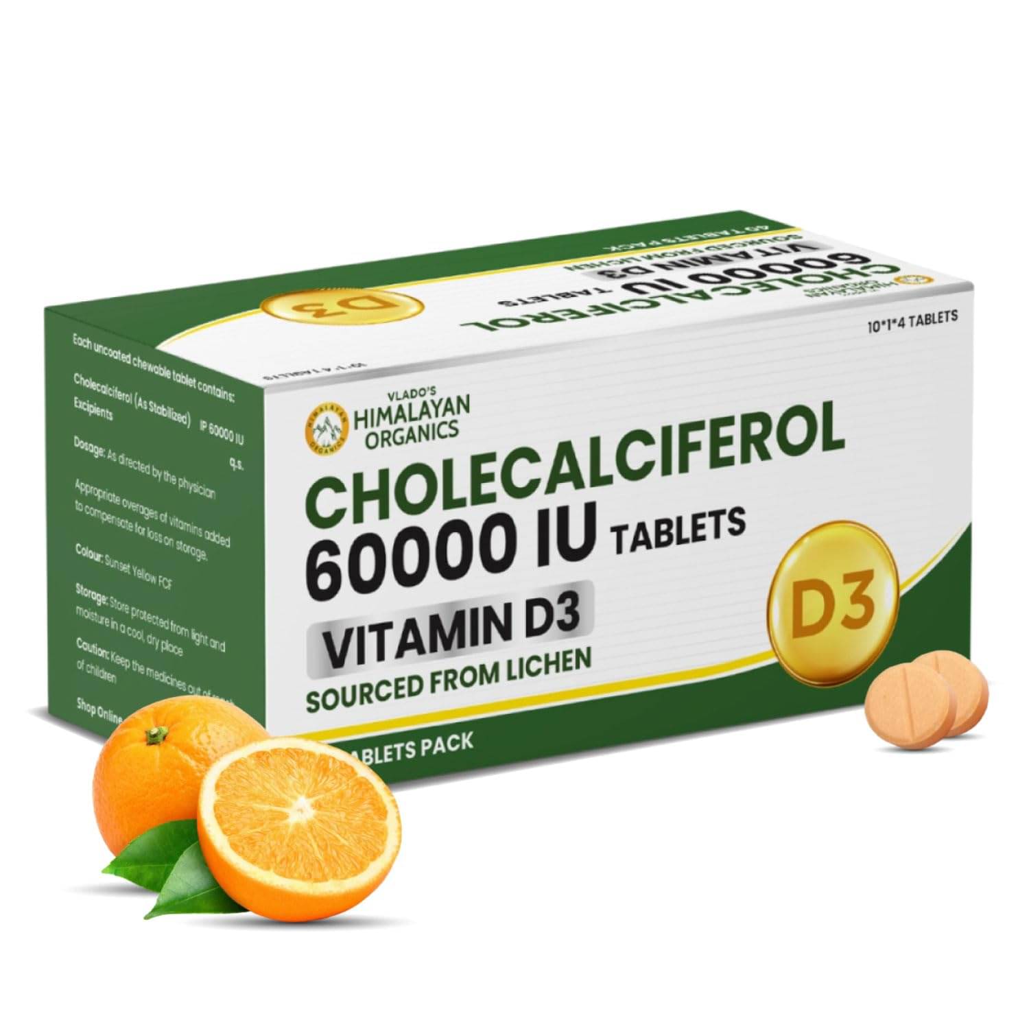Vlado's Himalayan Organics Vitamin D ( Pack of 1 ) Vlado's Himalayan Organics Vitamin D ( Pack of 1 )
