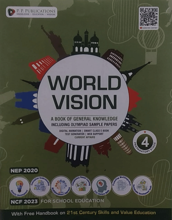     			WORLD VISION A BOOK OF GK CLASS 4
