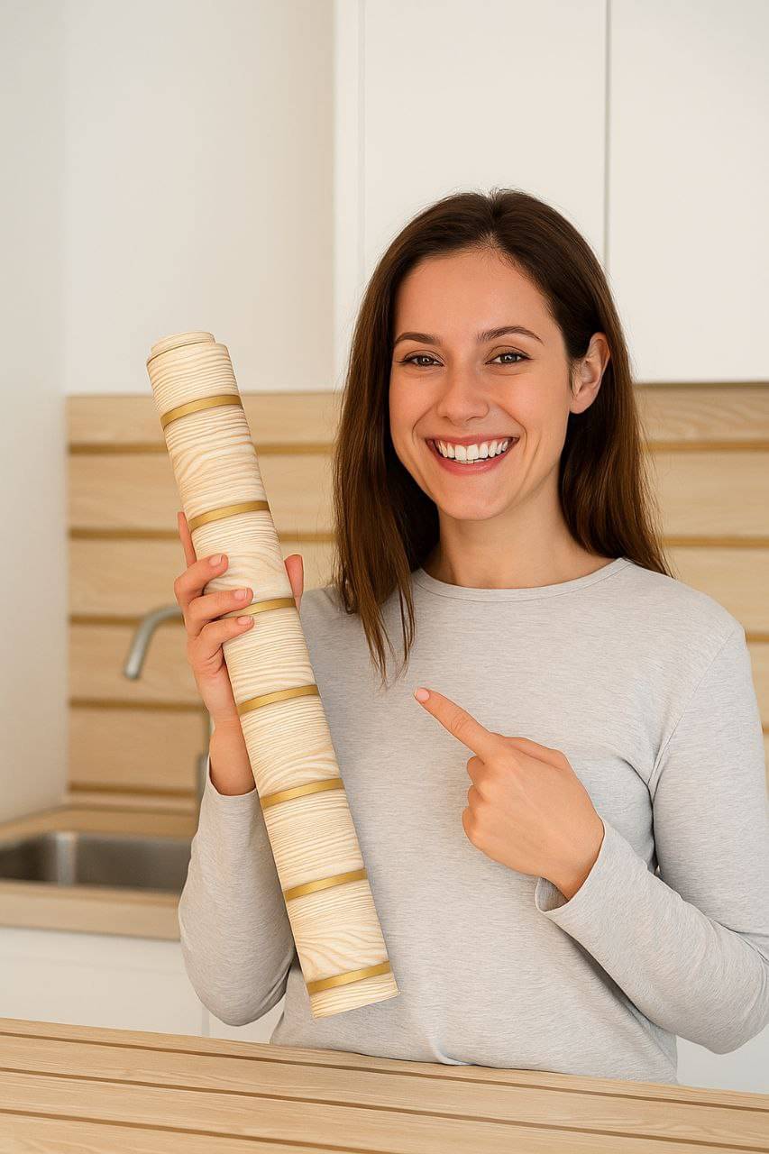 WRUNJI, COLOR, CREME GOLD Floral Self-Adhesive Wallpaper PVC Peel & Kitchen & Furniture Makeover(45x500 cm) WRUNJI, COLOR, CREME GOLD Floral Self-Adhesive Wallpaper PVC Peel & Kitchen & Furniture Makeover(45x500 cm)