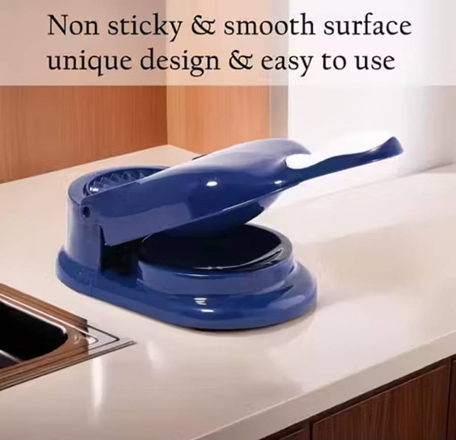     			analog kitchenware 2 in 1 Skin Dumpling Puri Press / Samosa / Ghughra / Gujiya /Momo's Maker Machine Set Of 1 PIC