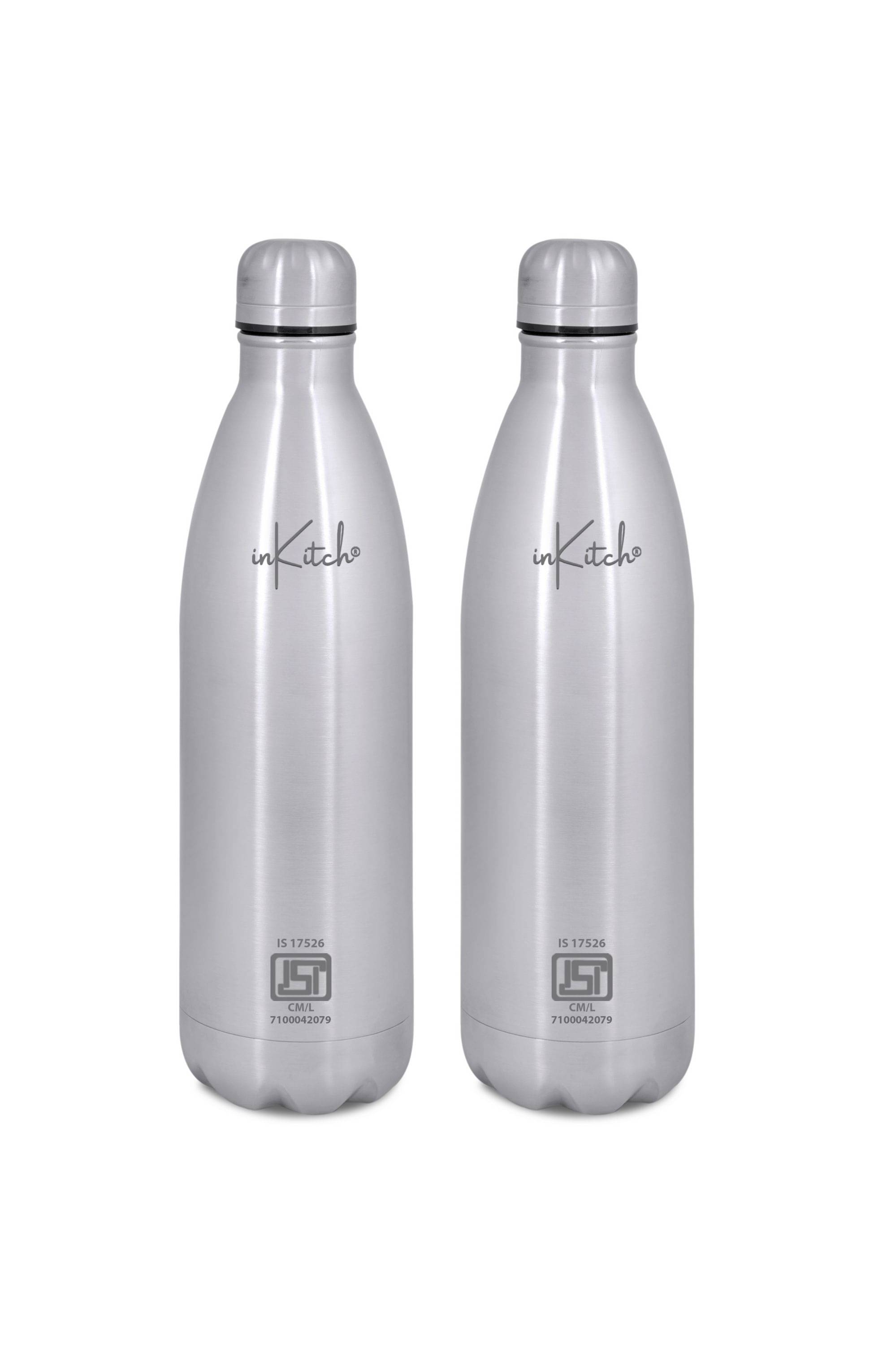     			inKitch Double Vacuum Bottle Silver Thermosteel Flask ( 500 ml )
