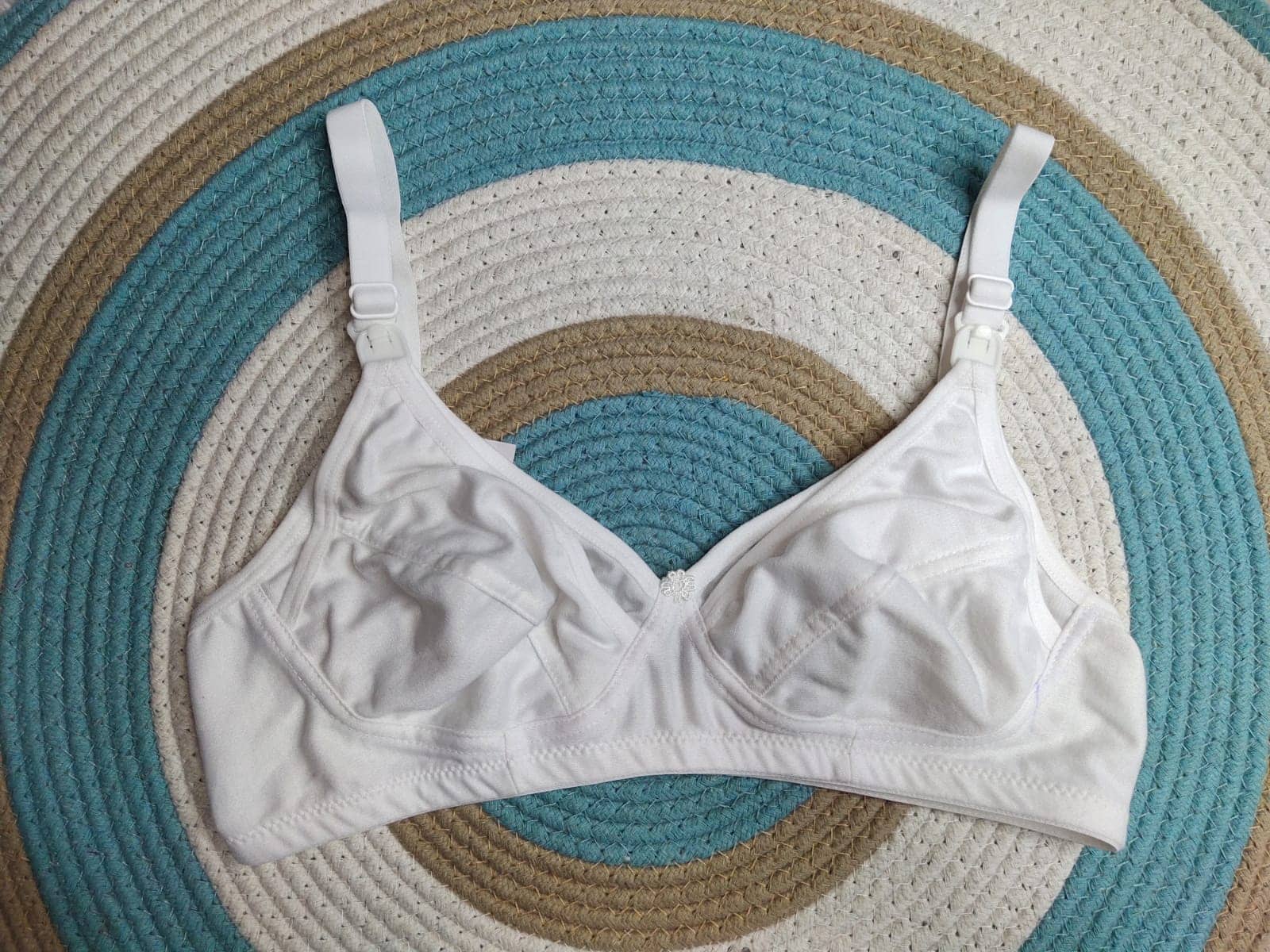 love girl Pack of 1 Cotton Blend Non Padded Everyday Bra For Women ( White )