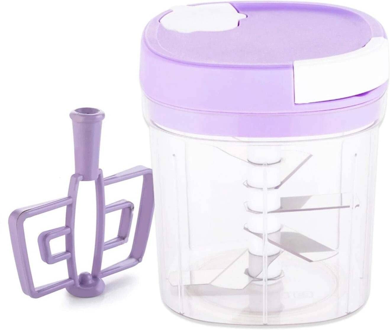 2-in-1 Handy Chopper & Slicer for Home & Kitchen – 600ML Capacity Vegetable Chopper (1 pc Handy Chopper) 2-in-1 Handy Chopper & Slicer for Home & Kitchen – 600ML Capacity Vegetable Chopper (1 pc Handy Chopper)