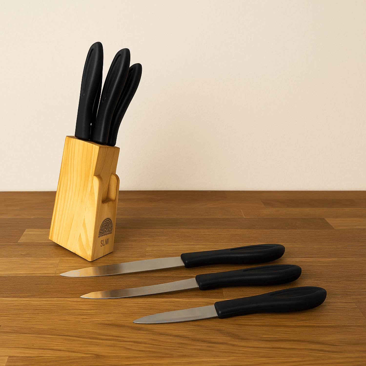     			4-Piece Knife Set