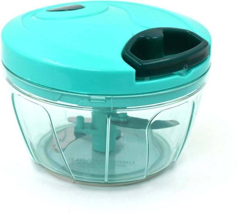 450ML Green Hand Held Chopper / Pull Chopper / Vegetable Cutter / Dori Chopper Vegetable & Fruit Chopper (1 X 450 ML Handy Chopper)     			450ML Green Hand Held Chopper / Pull Chopper / Vegetable Cutter / Dori Chopper Vegetable & Fruit Chopper (1 X 450 ML Handy Chopper)