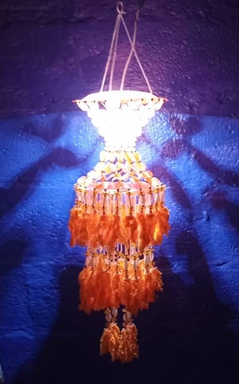     			ANU'S HERBALS Orange Night Lamp ( Pack of 1 )