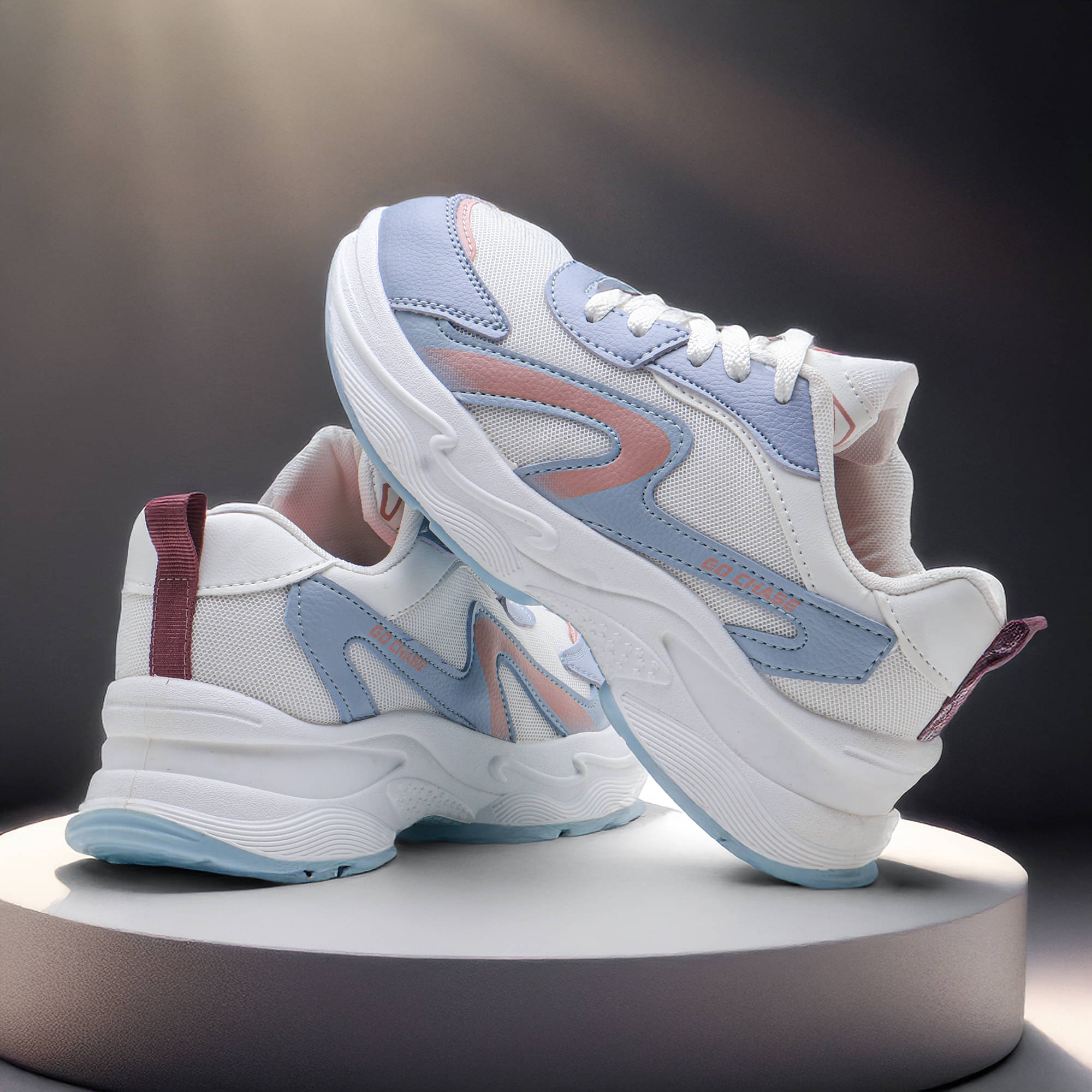     			ASIAN Off White Women's Sneakers
