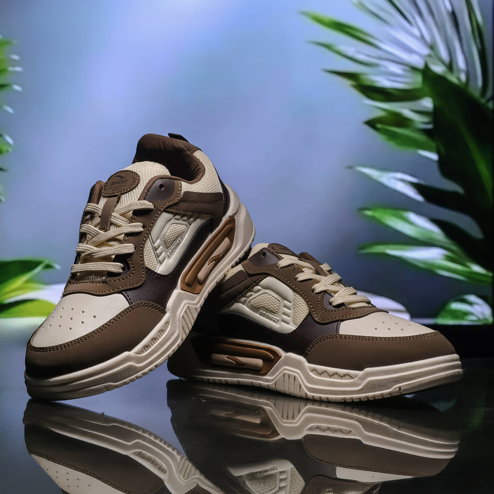 ASIAN SHADOW-03 White Men's Sneakers - Casual Shoes | Buy online on ZillyBuy