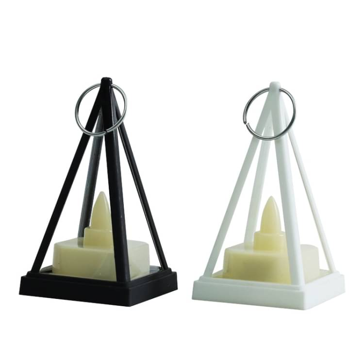    			Adorazone Black LED Tea Light Candle 10 cm ( Pack of 2 )