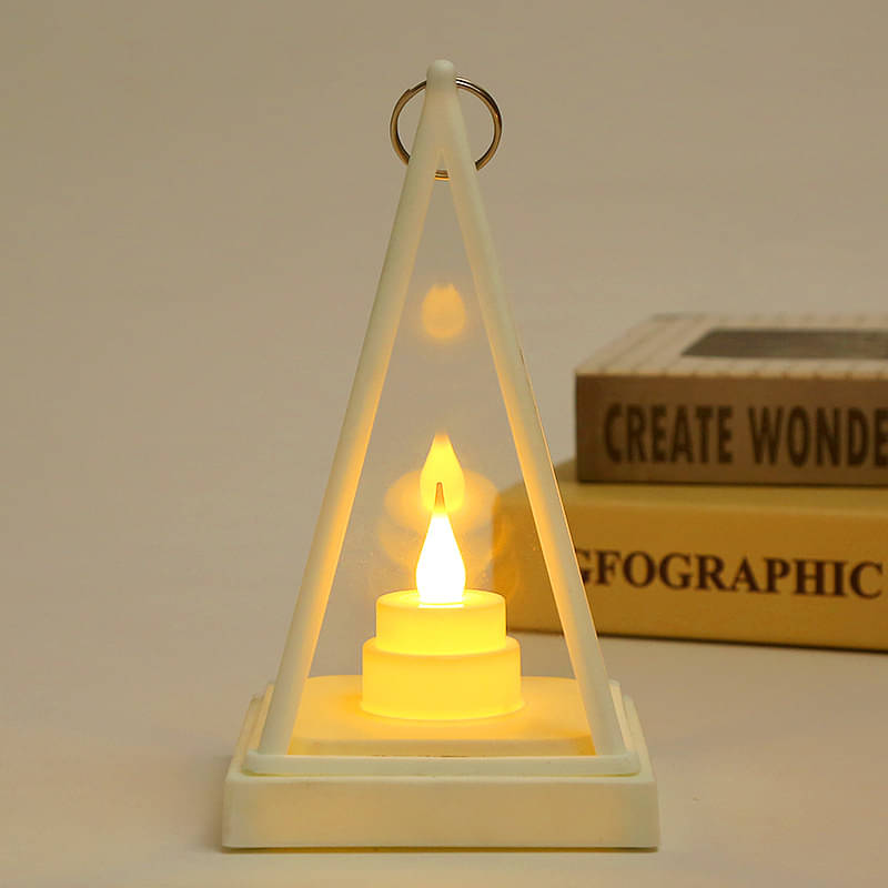     			Adorazone Black LED Tea Light Candle 10 cm ( Pack of 3 )