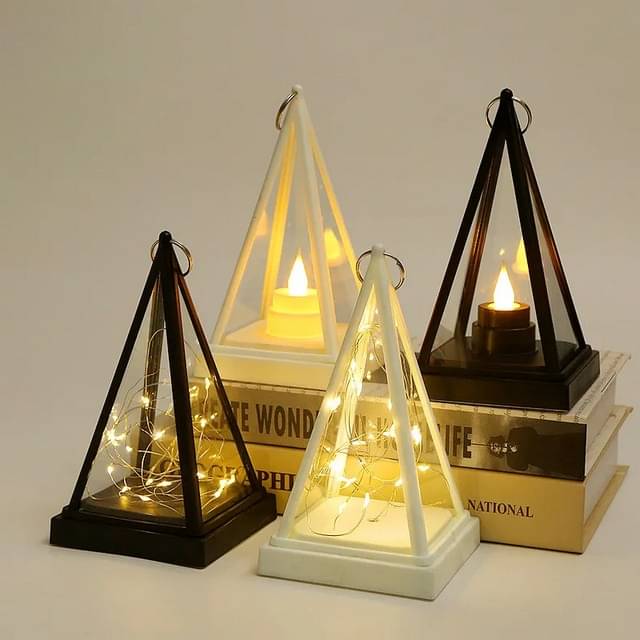     			Adorazone White LED Tea Light Candle 10 cm ( Pack of 2 )