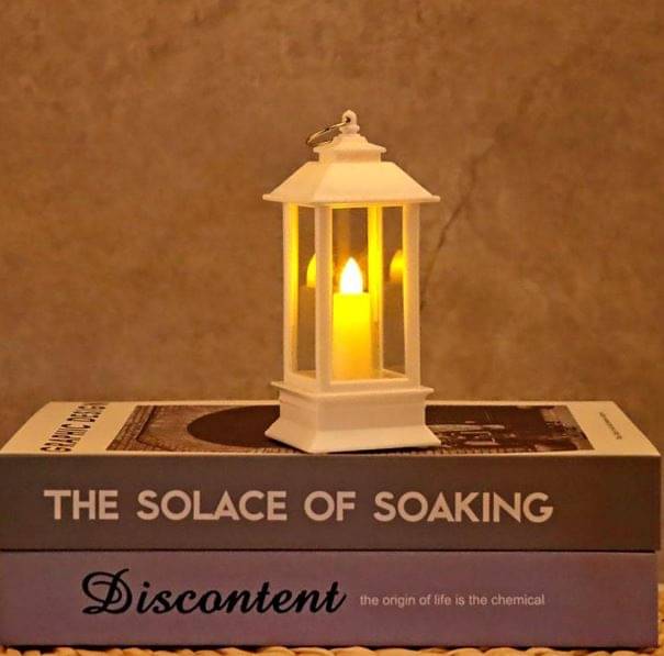     			Adorazone White LED Tea Light Candle 10 cm ( Pack of 2 )