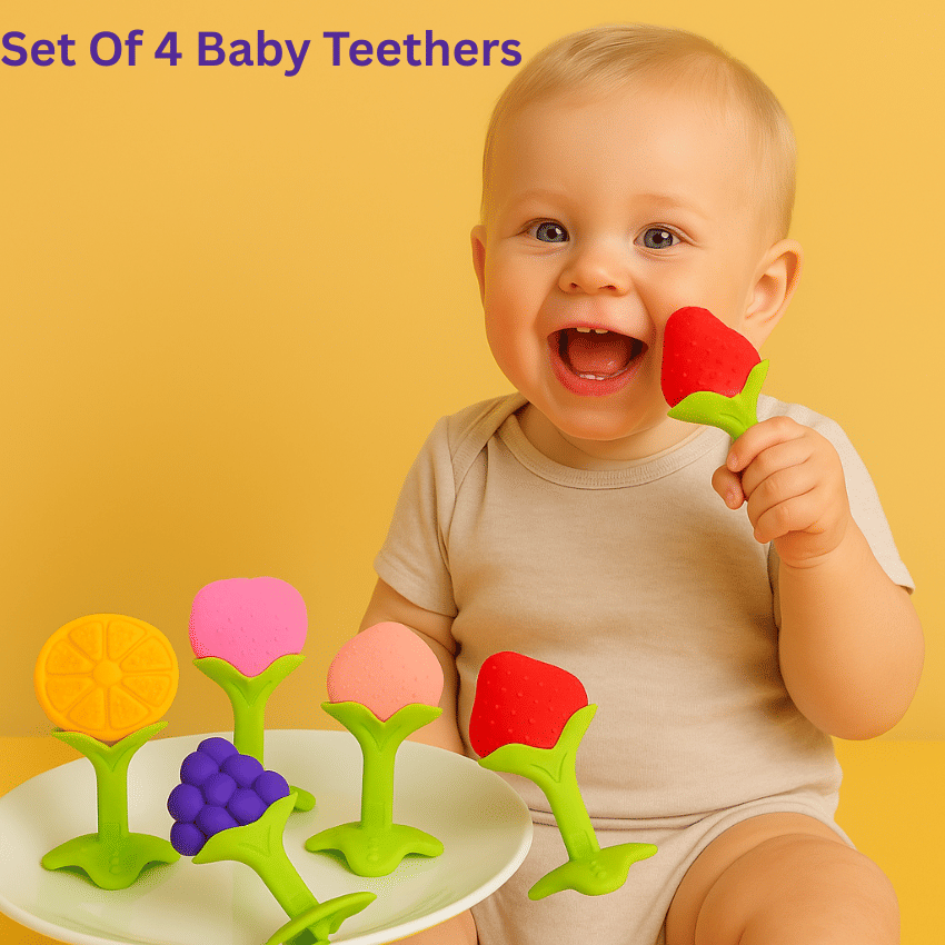     			BCD Silicone Teether ( 2 pcs )