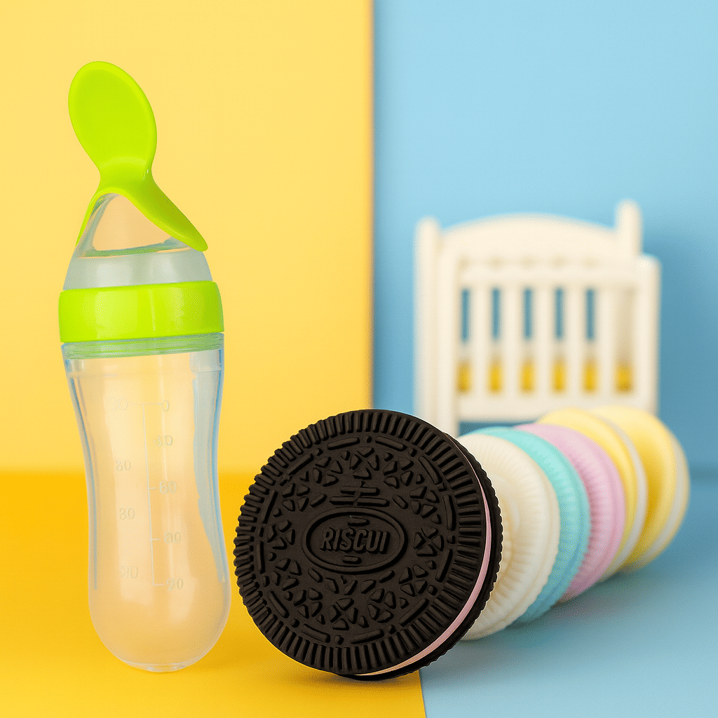     			BCD Silicone Teether ( 2 pcs )